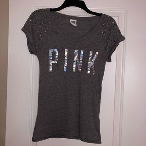 VS PINK SPARKLE SHIRT